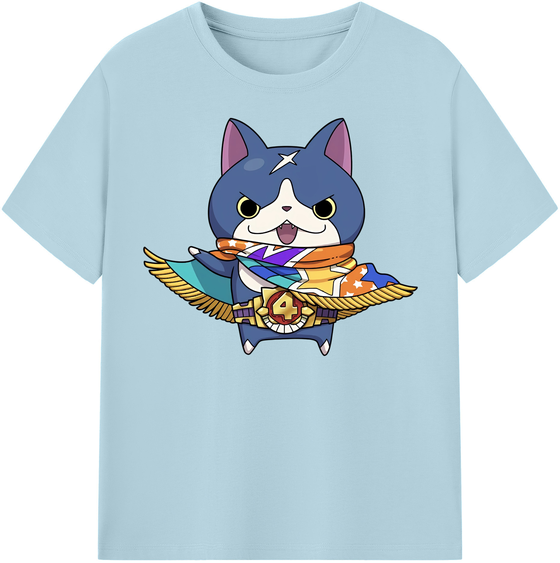 （画像用） 妖怪ウォッチ Yo-kai Watch 綿100％半袖Tシャツ（フロントプリント）